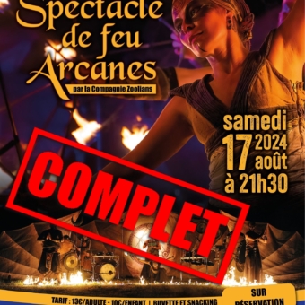 Spectacle de feu Arcanes